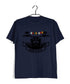 Wanderlust Travel Travel LADAKH FLAG ON BIKE Custom Printed Graphic Design T-Shirt for Women